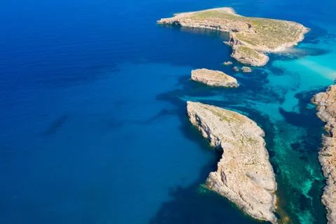 Malta seashore Stock Photos