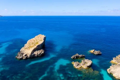Malta seaside Foto stock