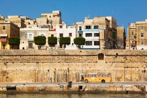 Malta shipyards Stock Photos