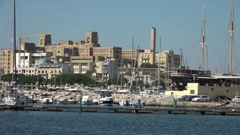 Malta shoreline Stock Footage 154293890