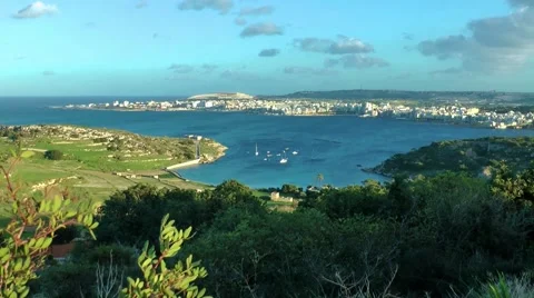 Malta, St. Paul´s Bay Stock Footage 59755153