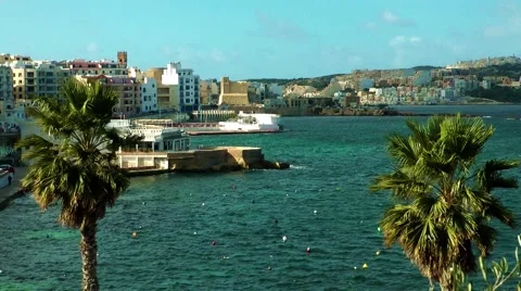 Malta, St. Paul´s Bay Stock Footage 59755208