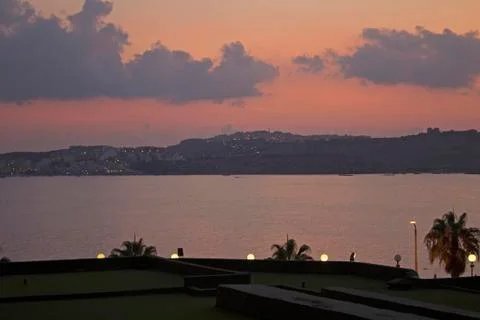 Malta Sunset Foto stock