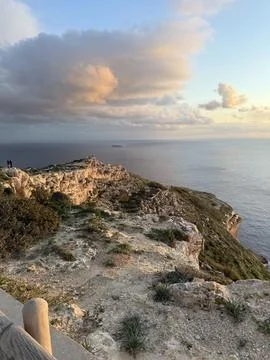Malta Sunset Stock Photos