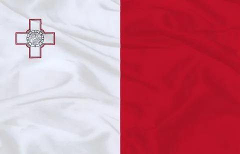 Malta texture Flag Stock Illustration