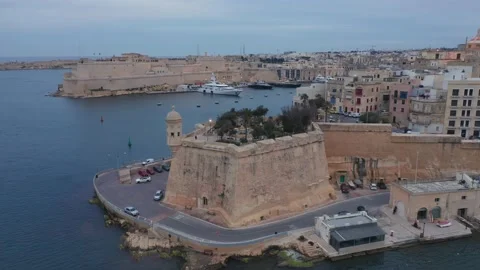 Malta, Three cities Stock Footage 172254499