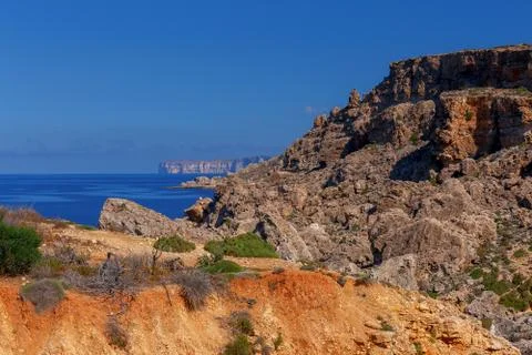 Malta. Typical landscape. Stock Photos