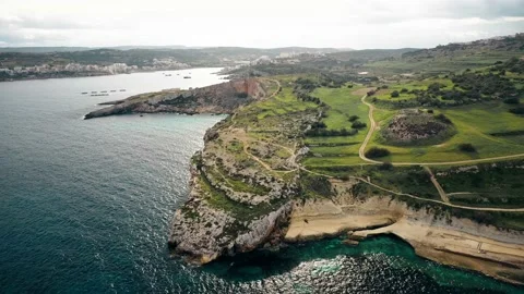 MALTA VIEWS Video stock 133502973
