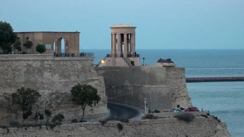 Malta wall Stock Footage 154294364