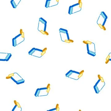 Maltagliati pasta isometric icon seamless pattern Stock Illustration