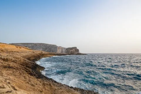 Malta's seascape Stock Photos