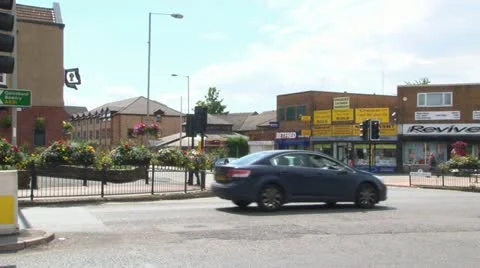 Maltby Road Junction Video stock 12364440