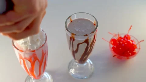 Malteadas (Ice Cream Shake) Video stock 141866769
