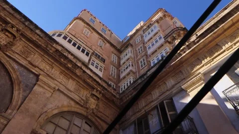 Maltese balcony Stock Footage 232863606