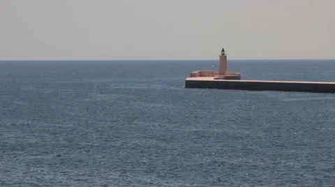 Maltese impressions - Lighthouse Stock Footage 25006933