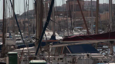 Maltese impressions - Sails _4 Stock Footage 24862930