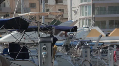 Maltese impressions - shipyard Video stock 24924241