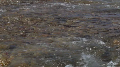 Maltese impressions - waves close up Stock Footage 24976386