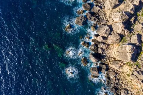Maltese seashore Stock Photos