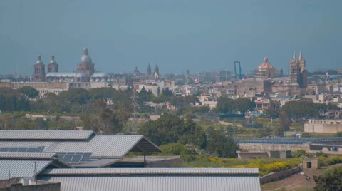 A Maltese view Stock Footage 65389739