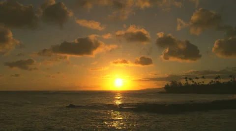 Maluaka Beach sunset Stock Footage 26111497