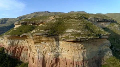 Maluti Mountains, Lesotho Border &amp; Eastern Highveld region  South Africa, Stock Footage 101330344