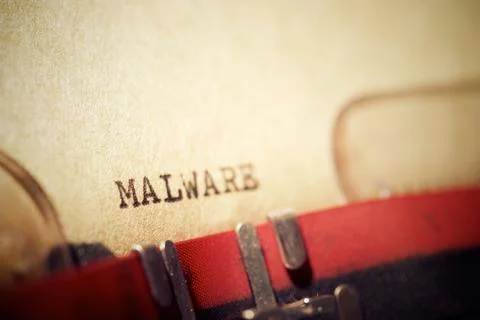 Malware concept view Stock Photos