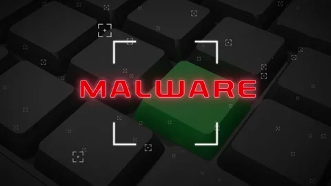 Malware is a type of software that is designed to damage or disable computers Stock Footage 330728577