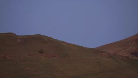 Mam Tor from Castleton, Peak District National Park, Derbyshire, England Stock Footage 288042199