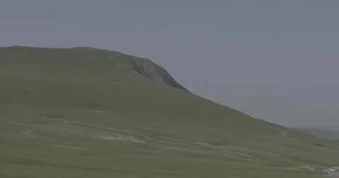 Mam Tor, Peak district, mountain hills, 4k, VLOG, 24fps Stock Footage 277230882