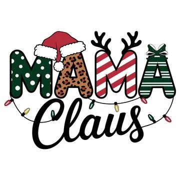 Mama Claus Stock Illustration
