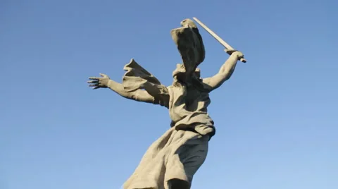 Mamaev Kurgan Stock Footage 884874