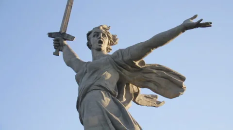 Mamaev Kurgan Stock Footage 884905