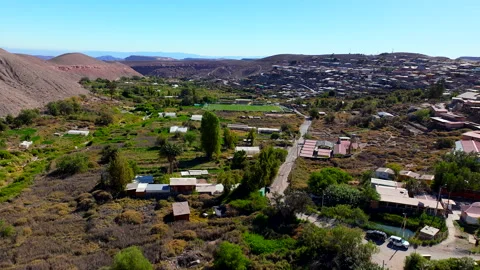Mamiña hot spring, Huara, Tarapaca, Chile Stock Footage 244432675
