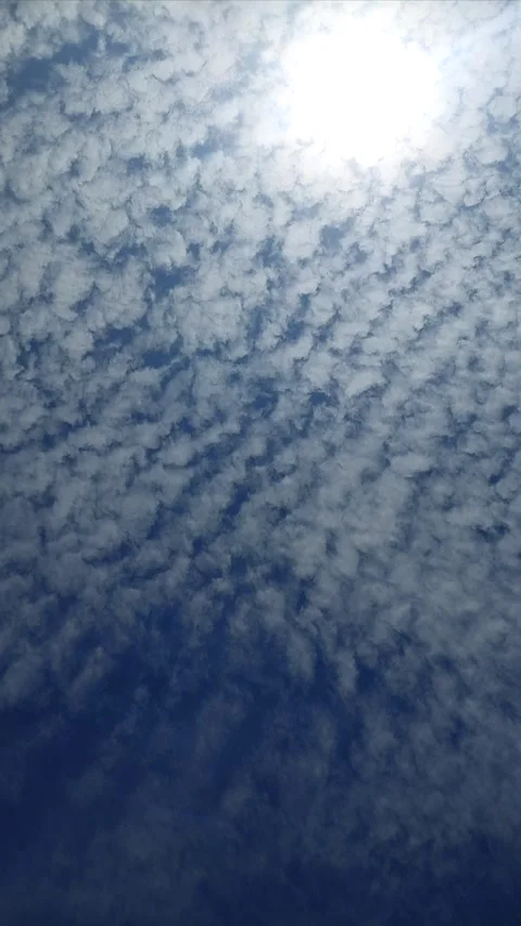 Mammatus Clouds in the Sky Stock Footage 303759249
