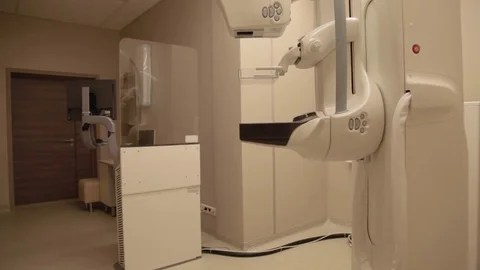 Mammogram in the hospital Stock Footage 82485391