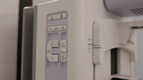 Mammogram Machine Controls Stock Footage 225729040