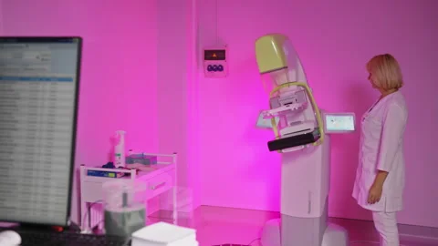 Mammogram Screening for Women Stock Footage 311956537
