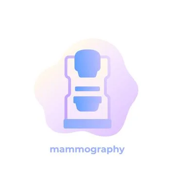 Mammography machine icon, vector design Stock Illustration