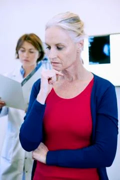 Mammography result 스톡 사진