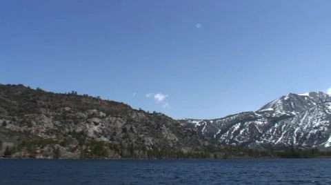 Mammoth silver lake, ca Stock Footage 1020018
