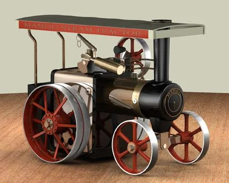 Mamod steam engine 3D Model