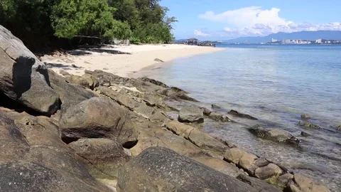 Mamutik Island16 Stock Footage 339618608