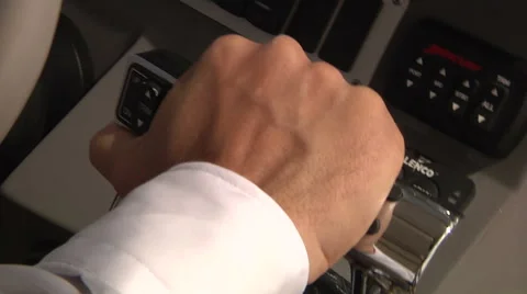 Man accelerating on a boat  Stock Footage 41709072