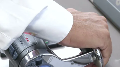 Man accelerating on a yacht  Stock Footage 43322170