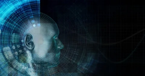 Man Accessing Technology Information and Multimedia Content on Internet Looping Stock Footage 333430242