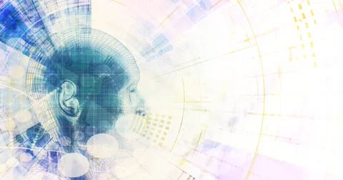 Man Accessing Technology Information and Multimedia Content on Internet Looping Stock Footage 336703823