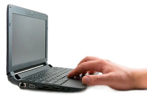 Man Acessing Data Stock Photos