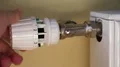 Man adjusts the temperature of the battery HD Footage
