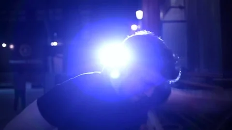The man is aggressively screaming Stock Footage 75193119